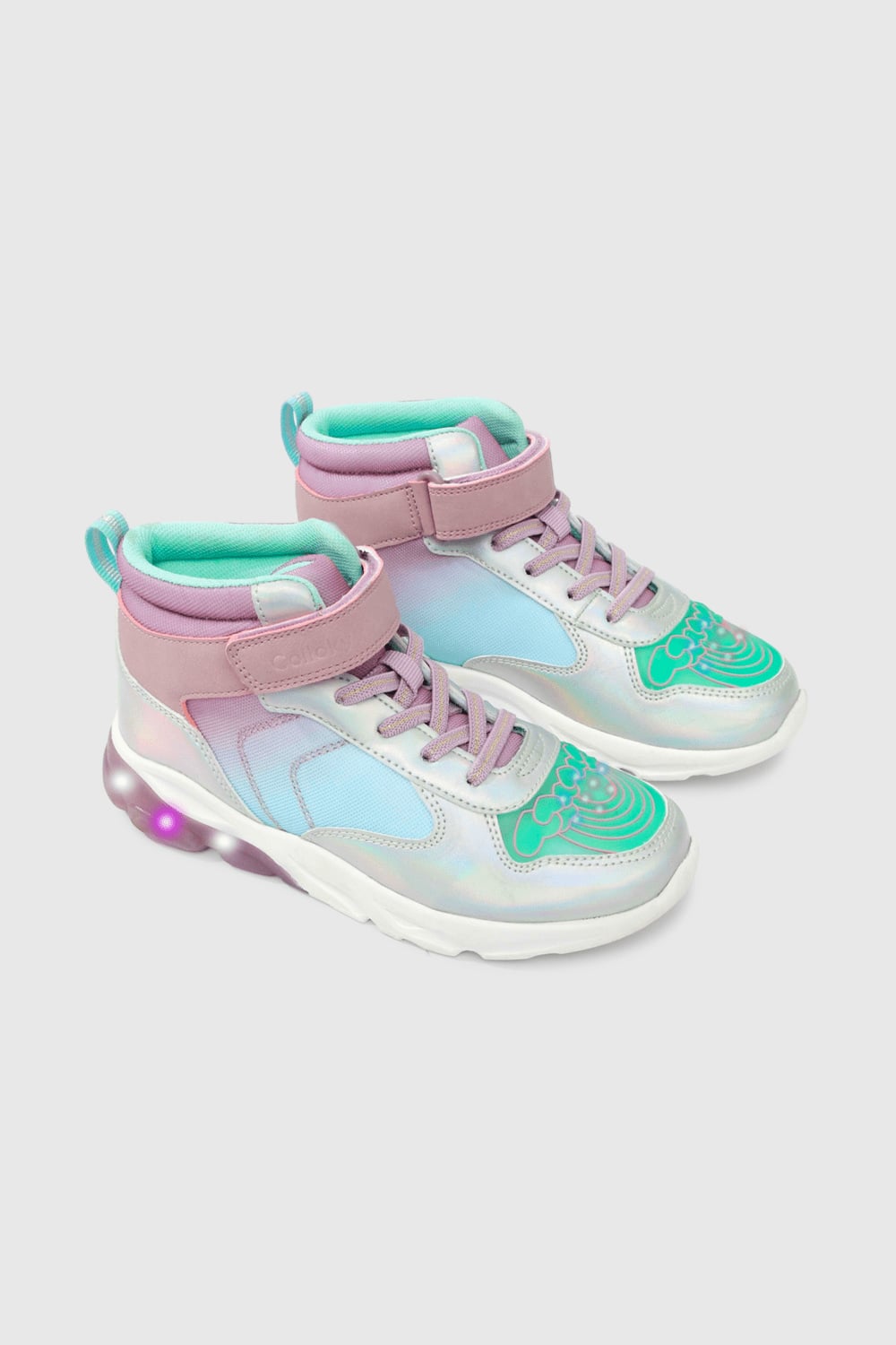 ZAPATILLA LUCES COLLOKY KID NIÑA MORADO - 1