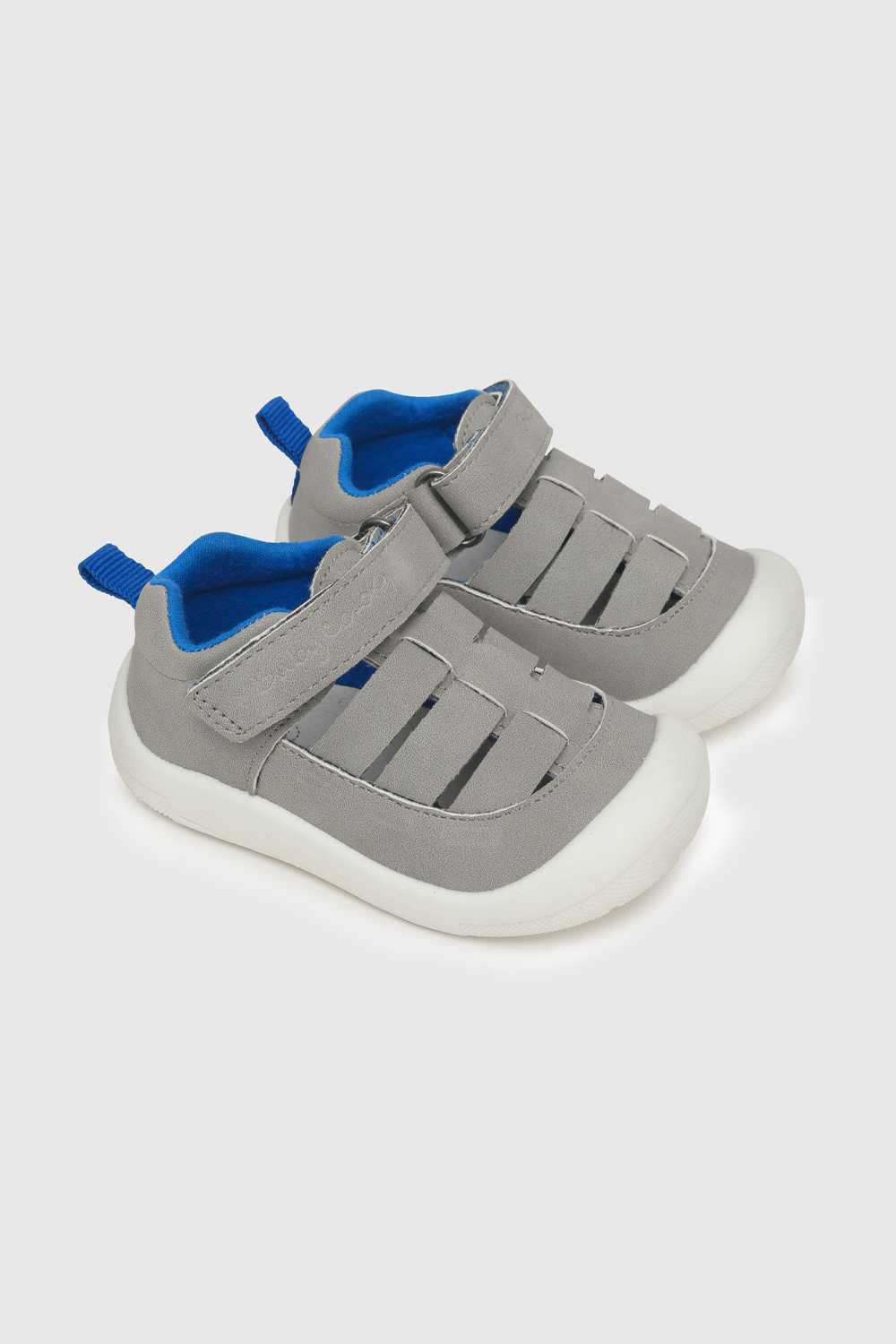 SANDALIA CASUAL COLLOKY GATEADOR NIÑO GRIS - 1