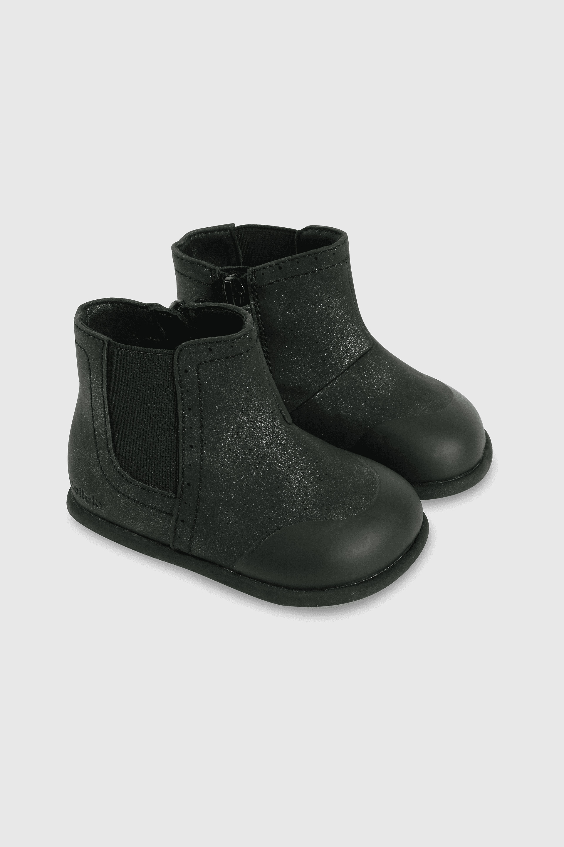 BOOTIE CASUAL COLLOKY PRIMEROS PASOS NIÑA NEGRO - 1