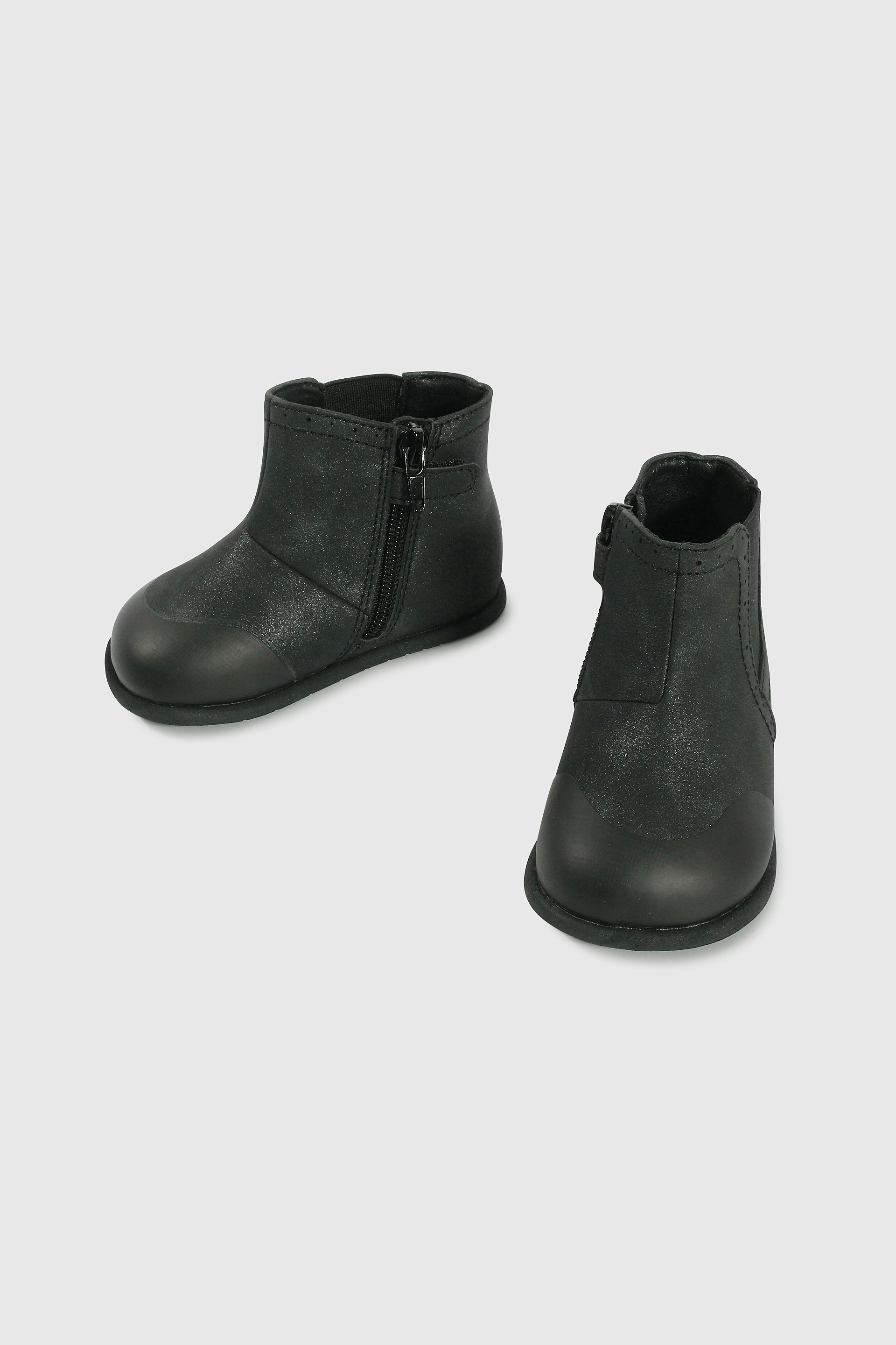 BOOTIE CASUAL COLLOKY PRIMEROS PASOS NIÑA NEGRO - 4