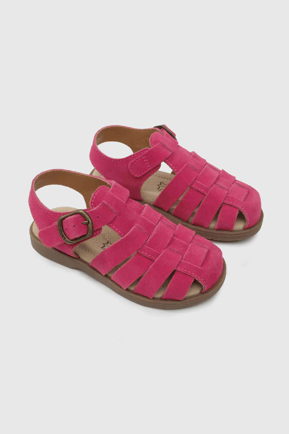 SANDALIA CASUAL COLLOKY CAMINANTE NIÑA FUCSIA - 1