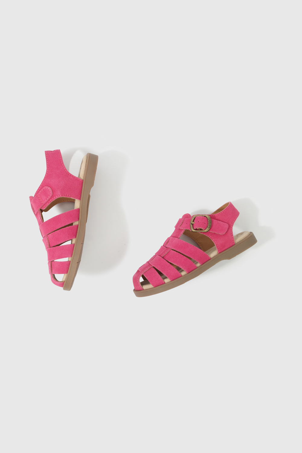 SANDALIA CASUAL COLLOKY CAMINANTE NIÑA FUCSIA - 4