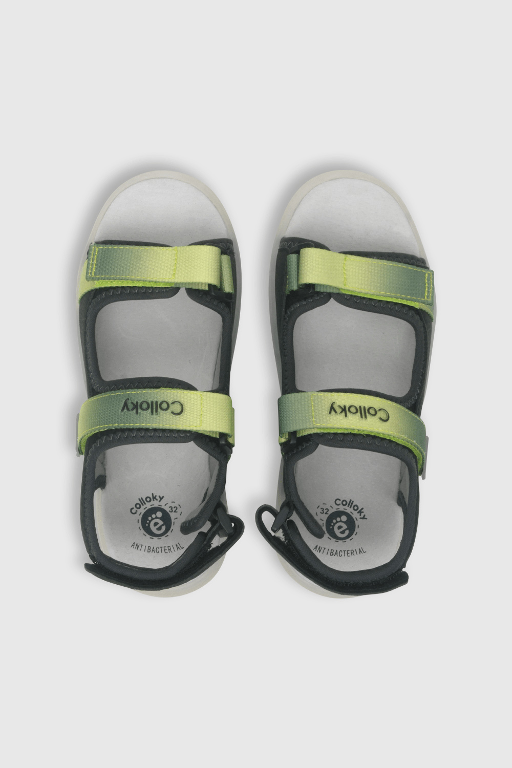 SANDALIA LUCES COLLOKY KID NIÑO NEGRO - 4