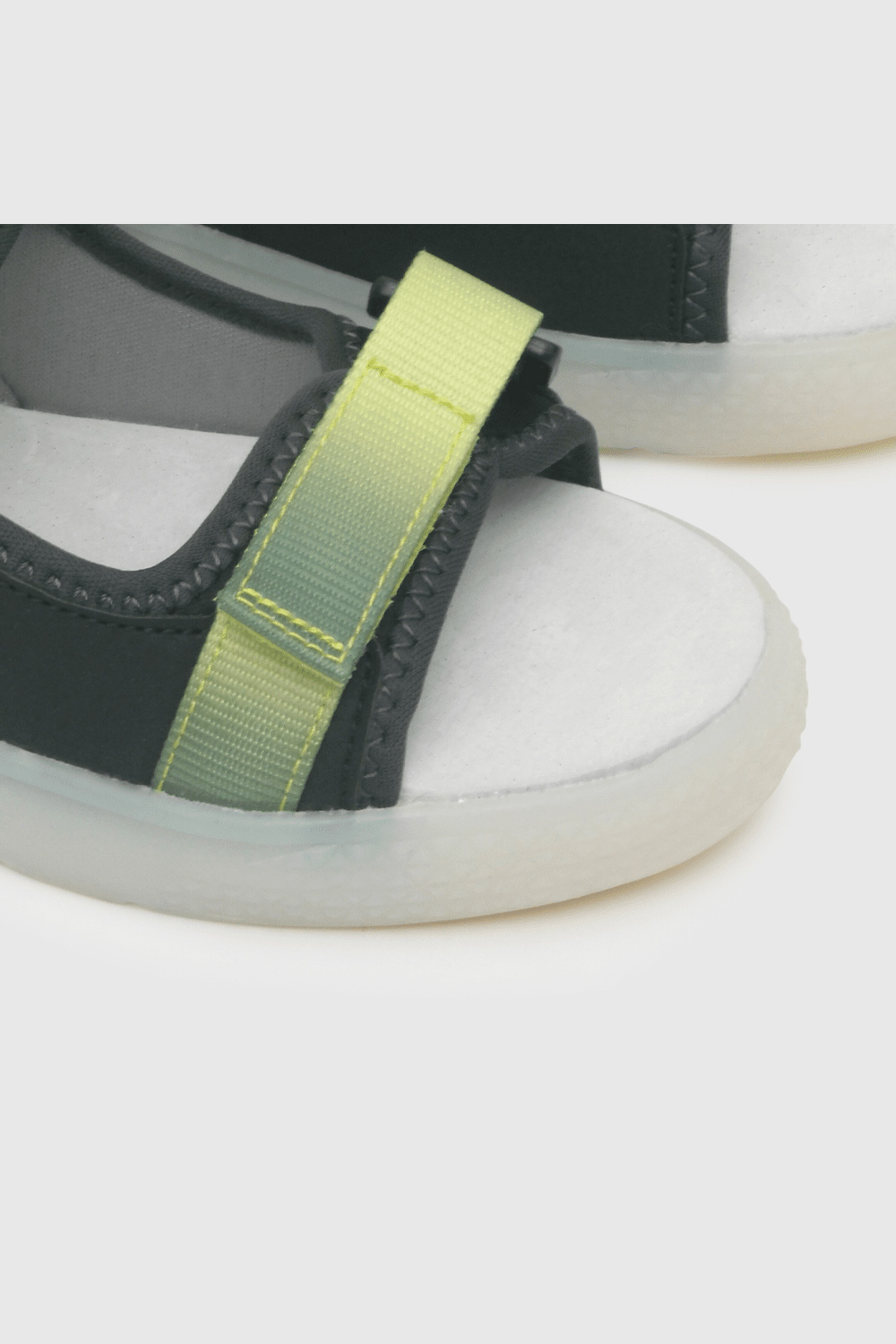 SANDALIA LUCES COLLOKY KID NIÑO NEGRO - 6