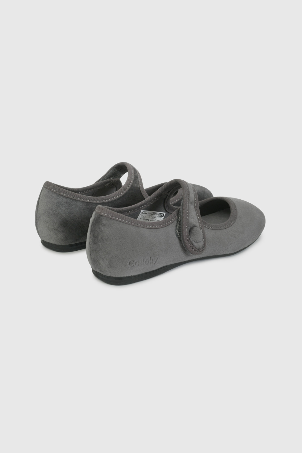 BALLERINA CASUAL COLLOKY KID NIÑA GRIS - 5