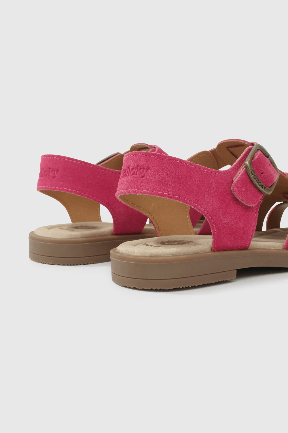 SANDALIA CASUAL COLLOKY KID NIÑA FUCSIA - 5