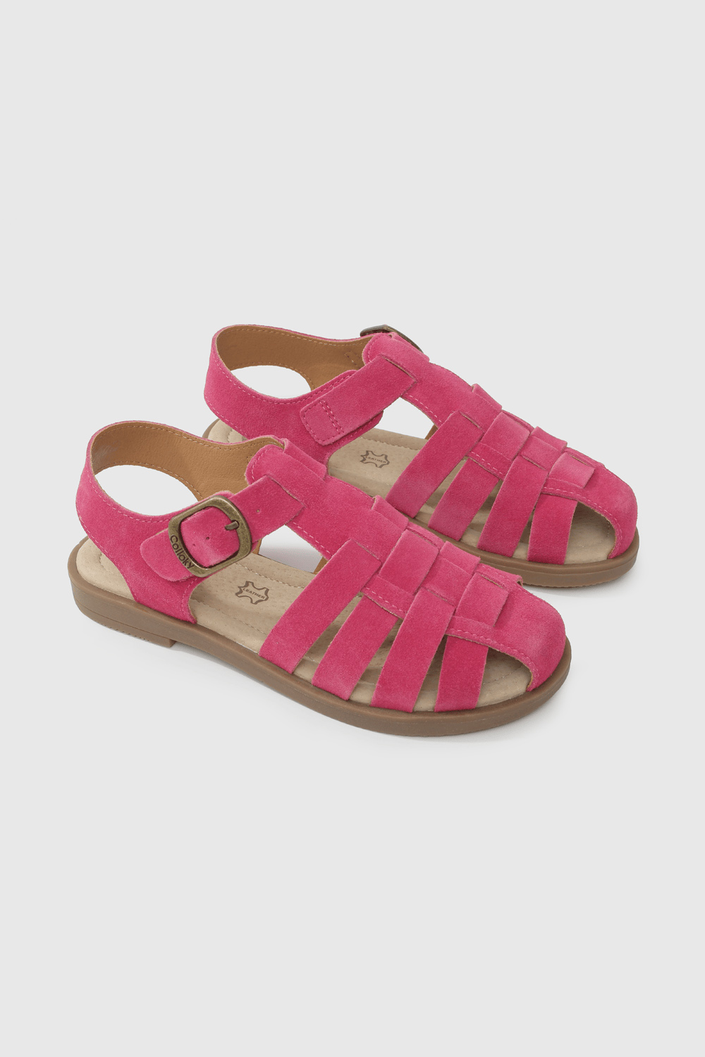 SANDALIA CASUAL COLLOKY KID NIÑA FUCSIA - 8
