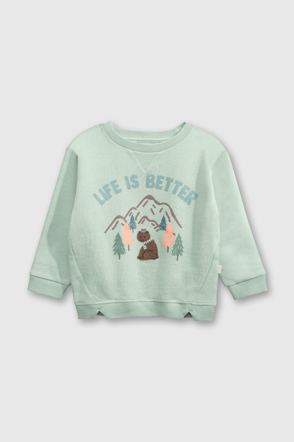 POLERA COLLOKY NIÑO PLPO6571I24 VERDE - 1