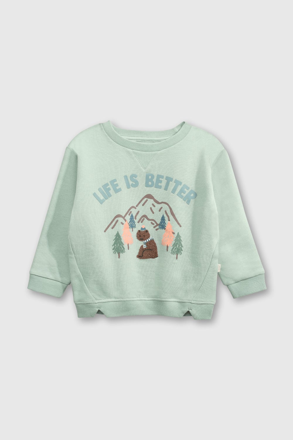 POLERA COLLOKY NIÑO PLPO6571I24 VERDE - 1