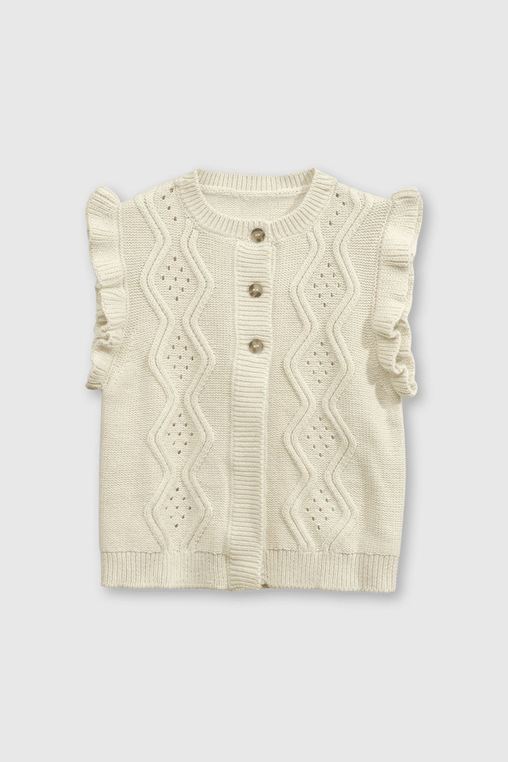 CHOMPA COLLOKY NIÑA CHLA1266I24 BEIGE - 1