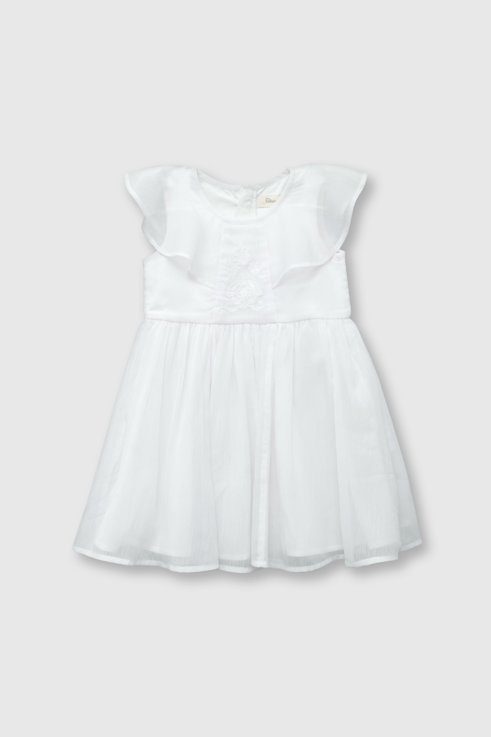 VESTIDO COLLOKY  NIÑA VEPY0810V24 BLANCO - 1