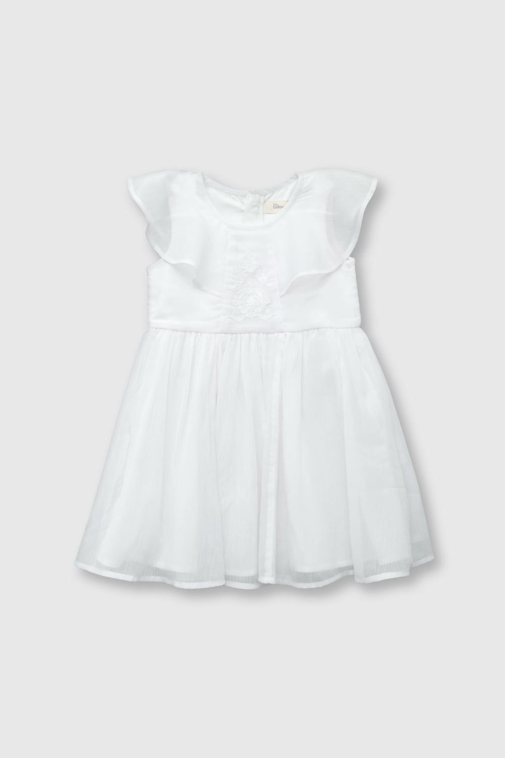 VESTIDO COLLOKY  NIÑA VEPY0810V24 BLANCO - 1