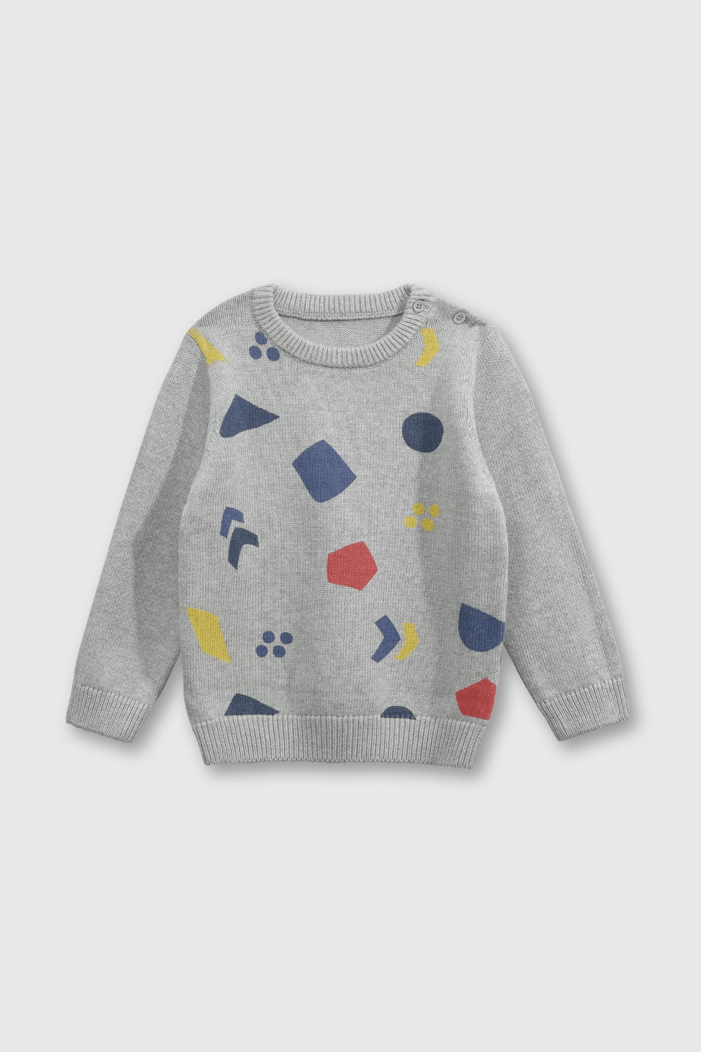 SWEATER COLLOKY  NIÑO SWLA0111I24 GRIS - 1