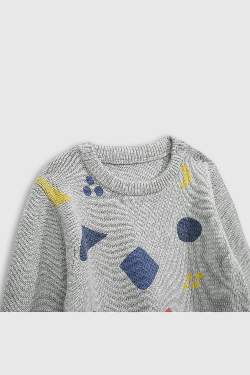 SWEATER COLLOKY NIÑO SWLA0111I24 GRIS - 3
