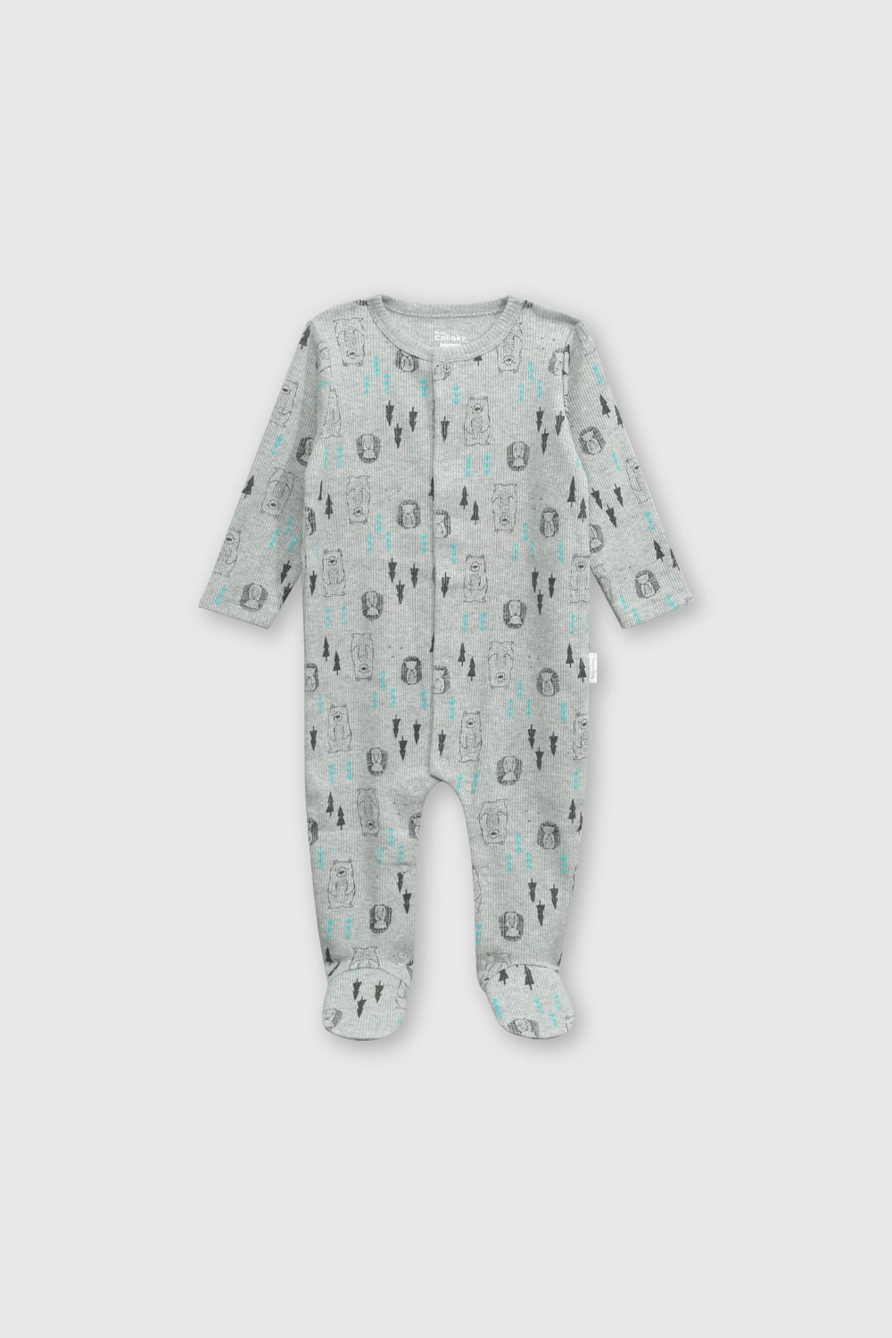 ENTERIZO COLLOKY  BEBÉ NIÑO OLPU0511I24 GRIS - 4