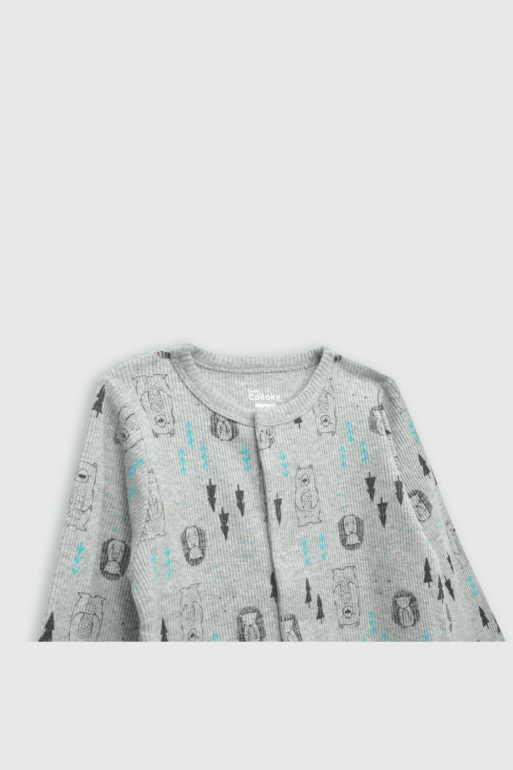 ENTERIZO COLLOKY  BEBÉ NIÑO OLPU0511I24 GRIS - 6