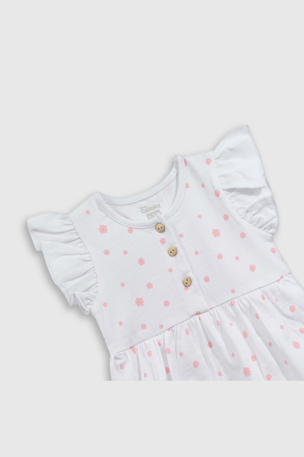 VESTIDO COLLOKY  BEBÉ NIÑA VEJE2210V25 BLANCO - 7