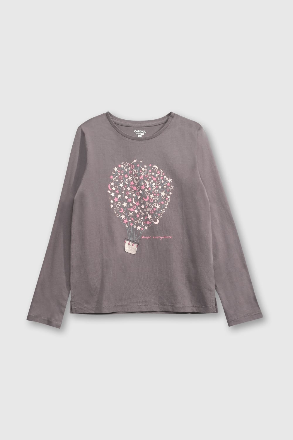 POLO COLLOKY  NIÑA POJE8601I24 GRIS - 1