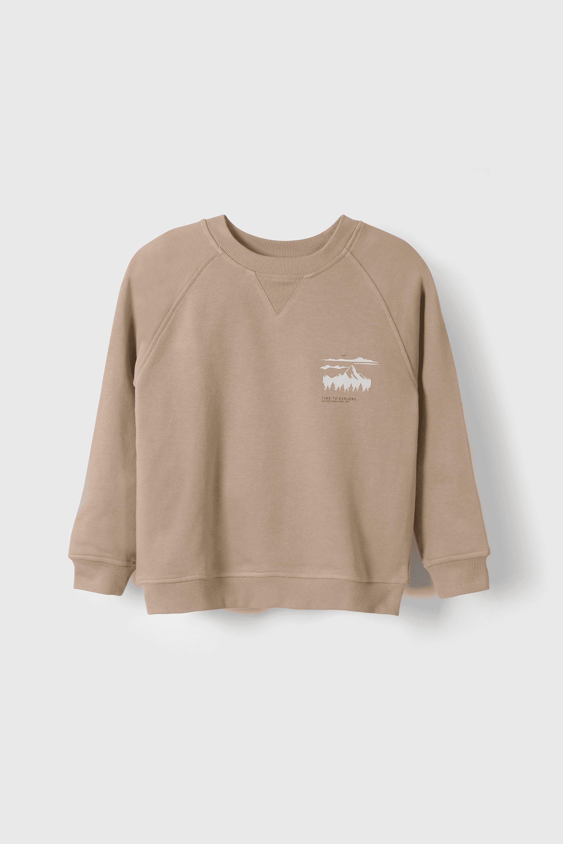 POLERA COLLOKY NIÑO PLPO2365I25 CAFÉ - 1