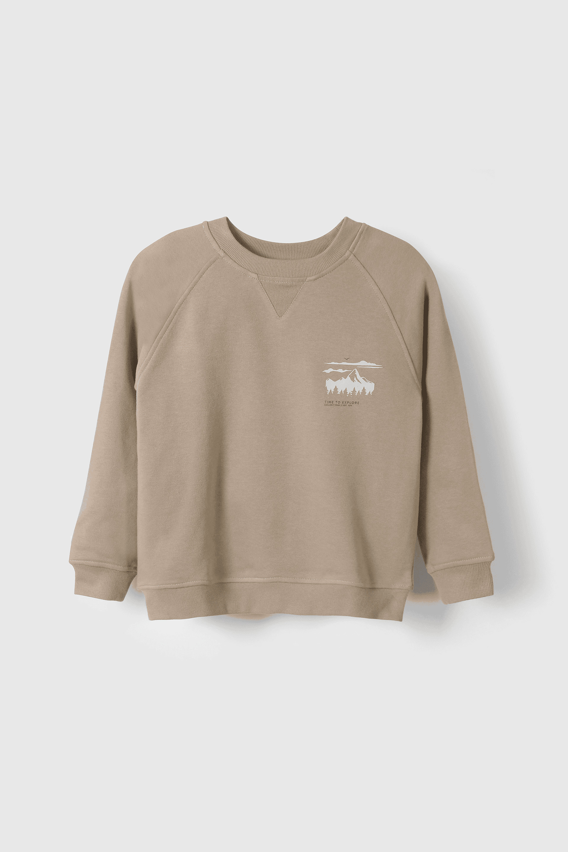 POLERA COLLOKY  NIÑO PLPO2365I25 CAFÉ - 1