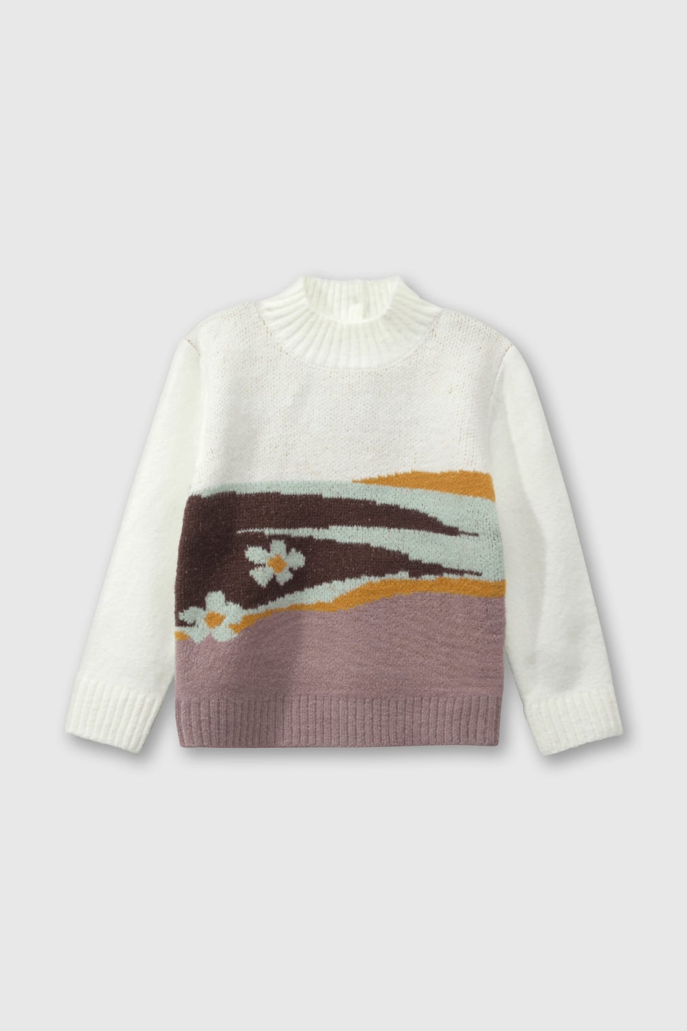 SWEATER COLLOKY NIÑA SWLA2210I24 BLANCO - 1
