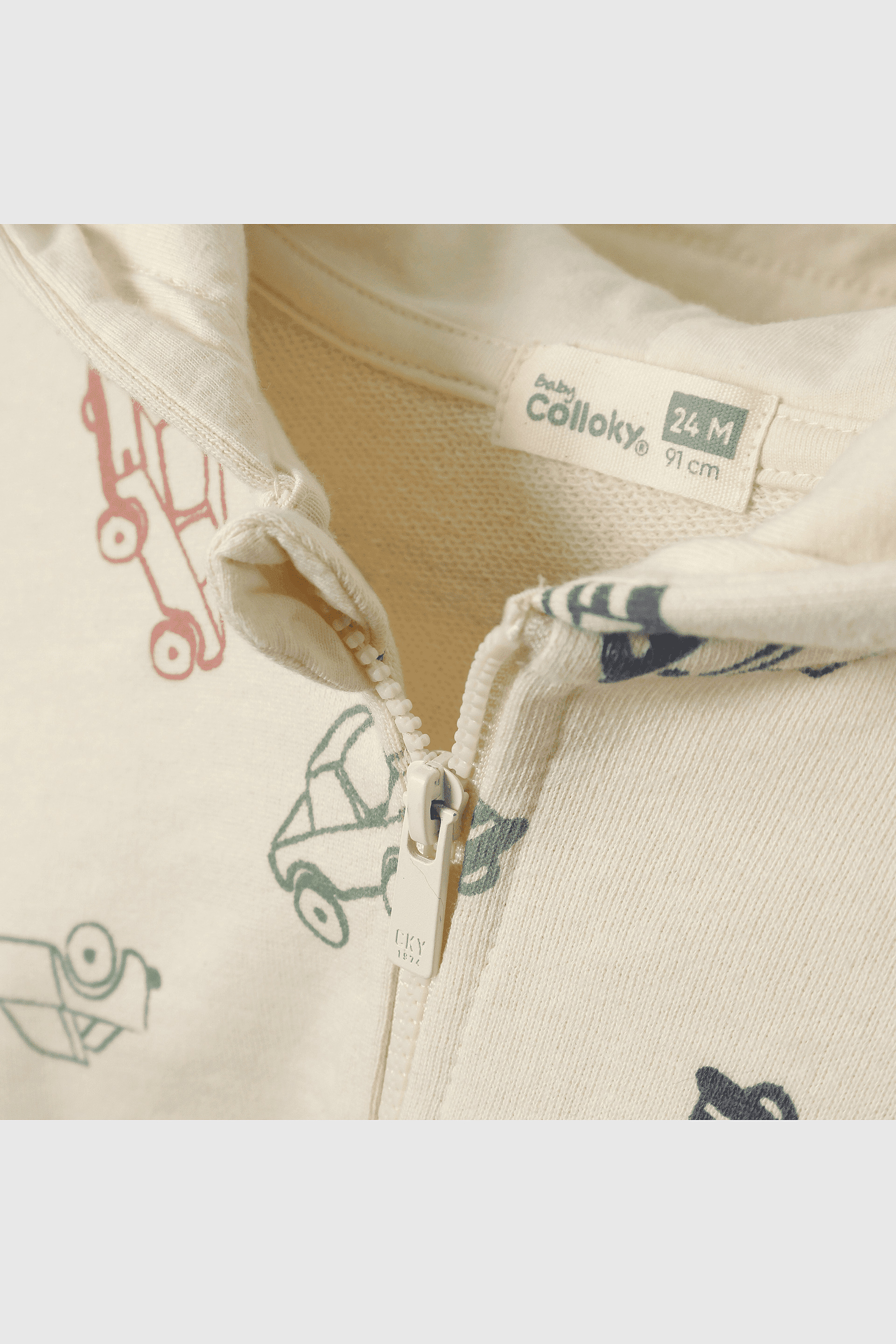 POLERA COLLOKY  NIÑO PLPO0378I25 BLANCO - 3
