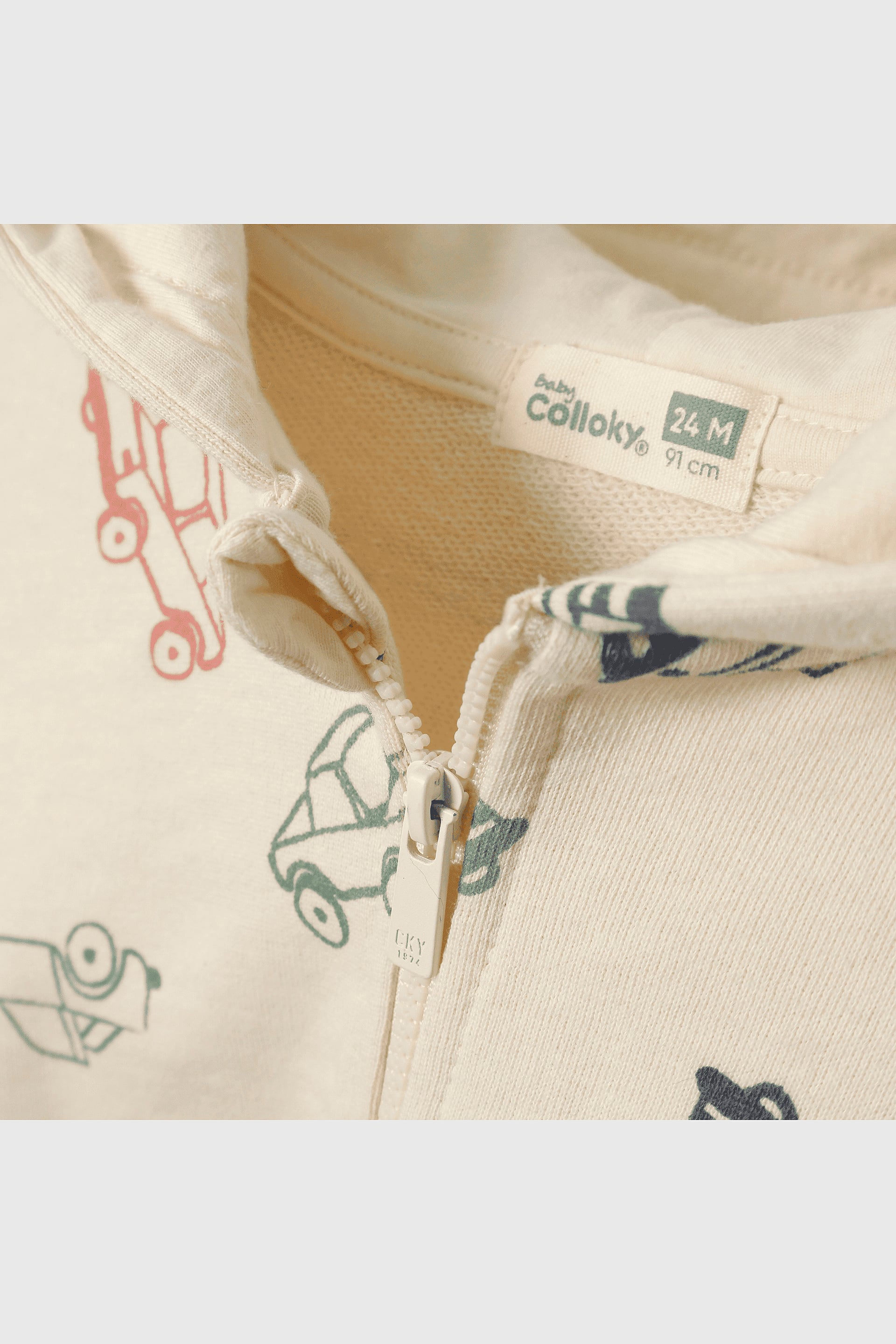 POLERA COLLOKY  NIÑO PLPO0378I25 BLANCO - 3