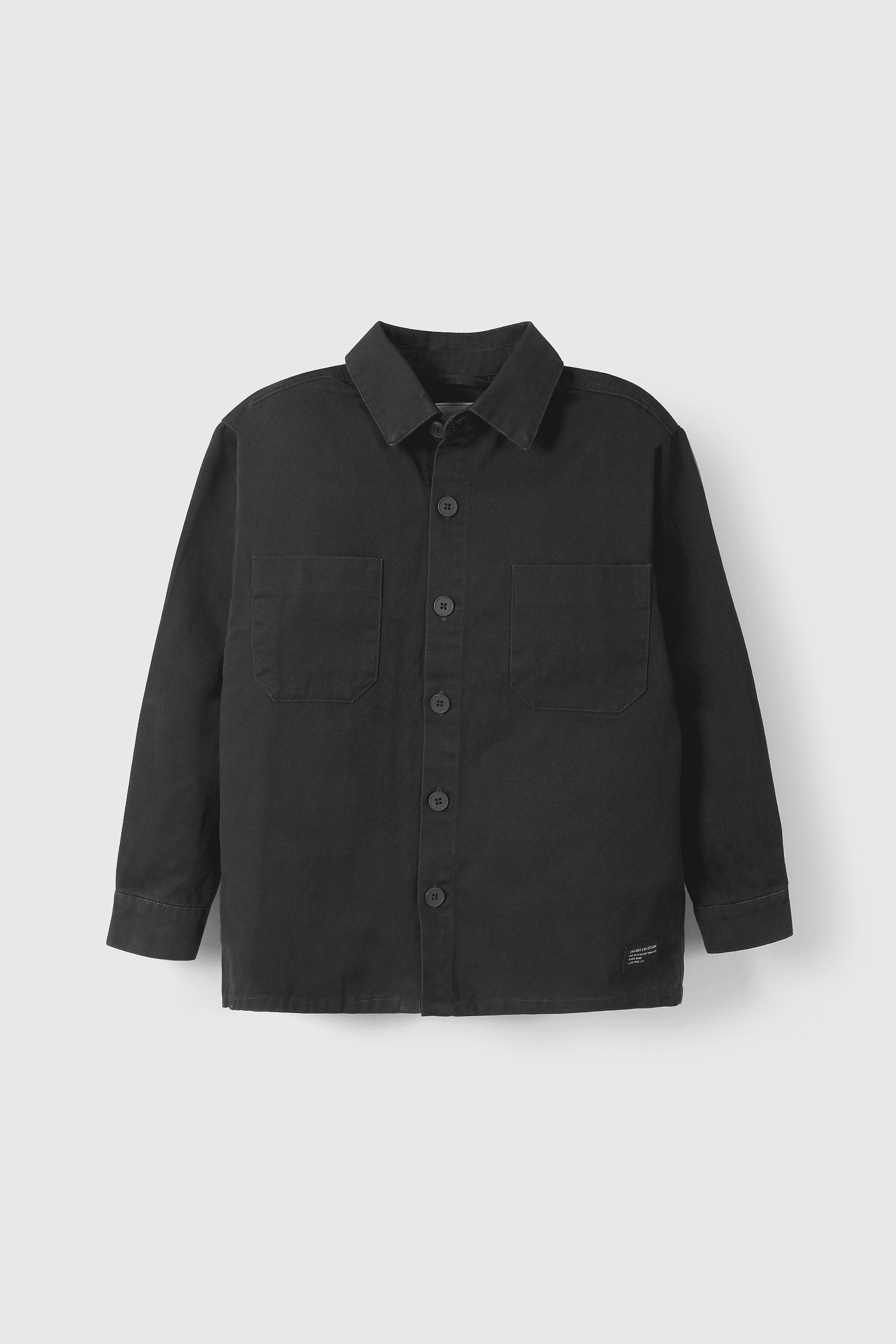 CAMISA COLLOKY  NIÑO SMGB0102I25 NEGRO - 1