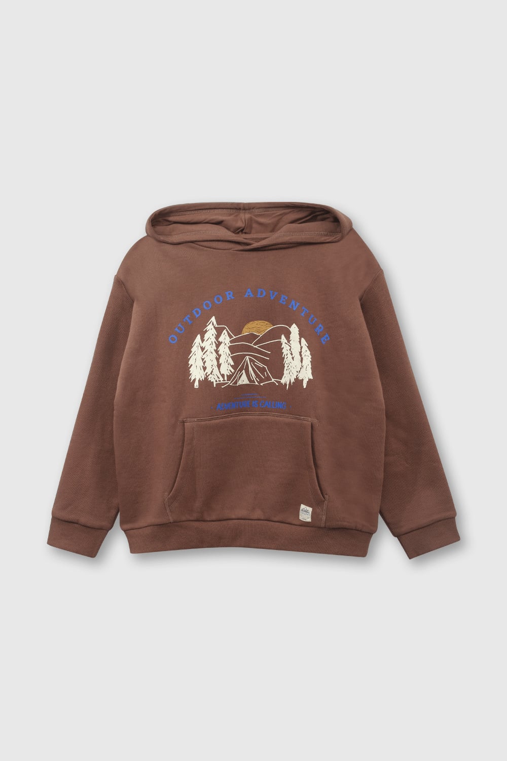 POLERA COLLOKY NIÑO PLPO4960I24 CAFÉ - 1