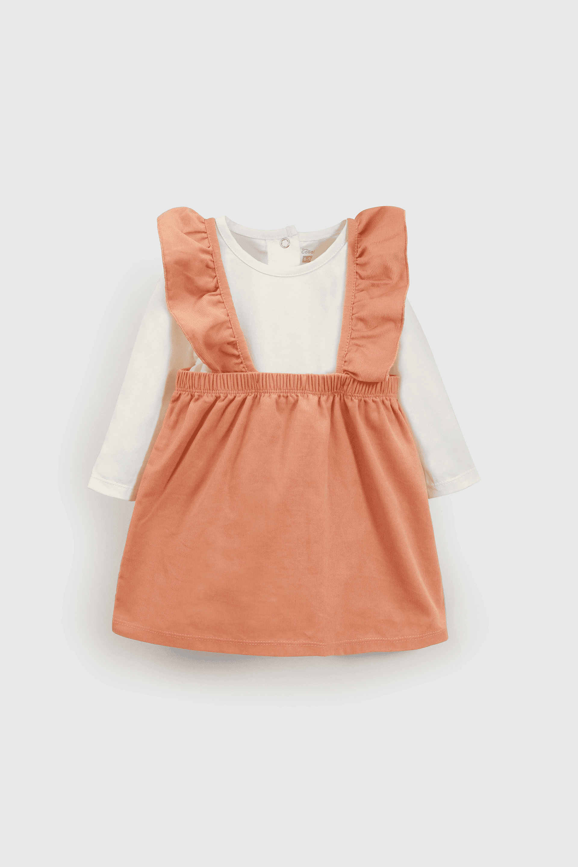 VESTIDO CASUAL COLLOKY NEW BORN NIÑA MORADO - 5