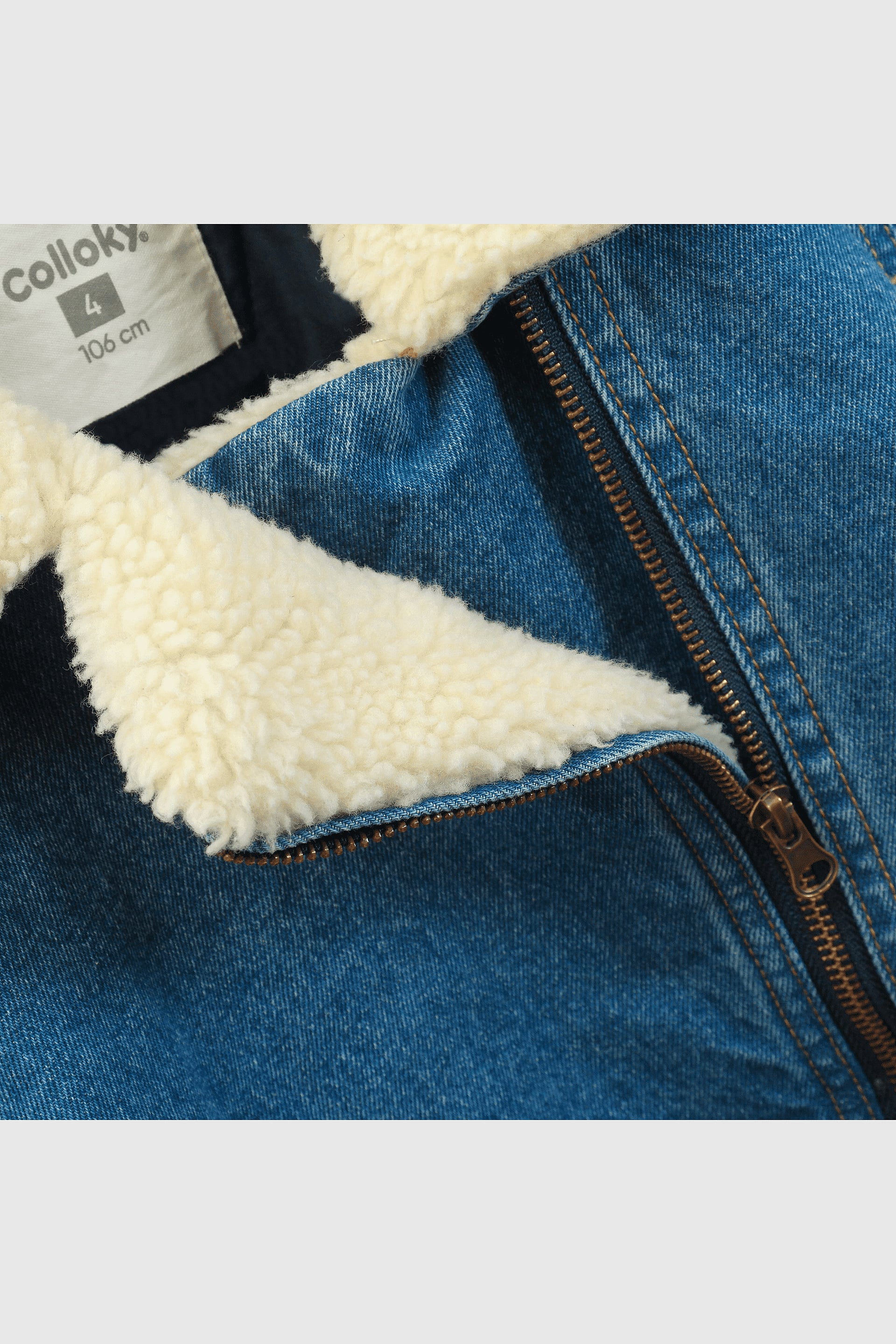 CHAQUETA COLLOKY NIÑA CQME0451I25 AZUL - 3