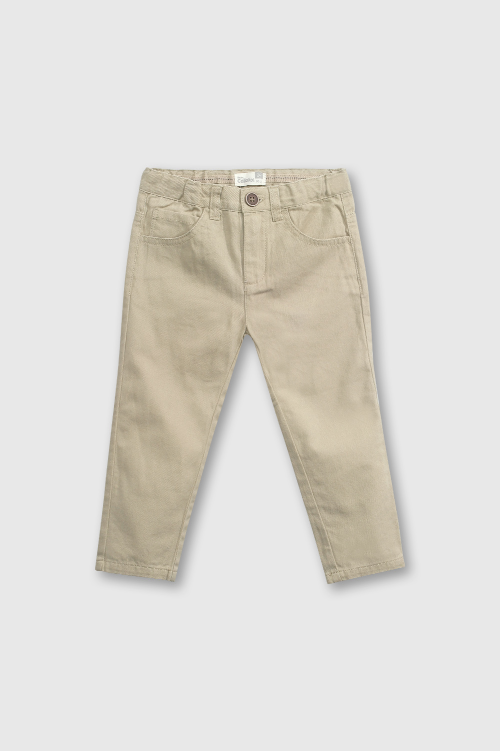 PANTALÓN COLLOKY NIÑO PTGB1174V25 BEIGE - 1