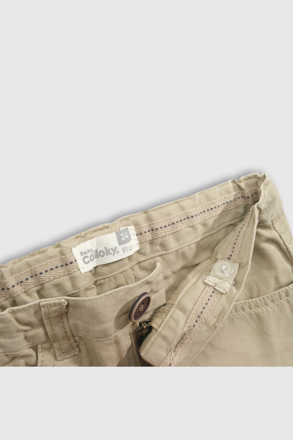PANTALÓN COLLOKY NIÑO PTGB1174V25 BEIGE - 3