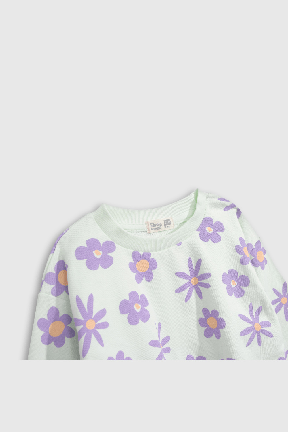 POLERA COLLOKY NIÑA PLPO3694V25 VERDE - 4