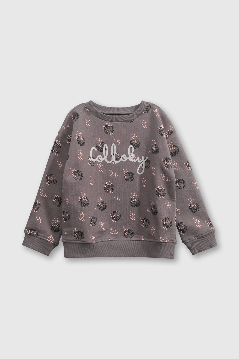 POLERA COLLOKY NIÑA PLPO5401I24 GRIS - 1