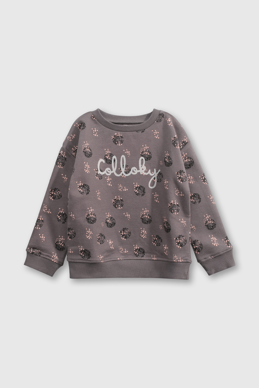 POLERA COLLOKY  NIÑA PLPO5401I24 GRIS - 4