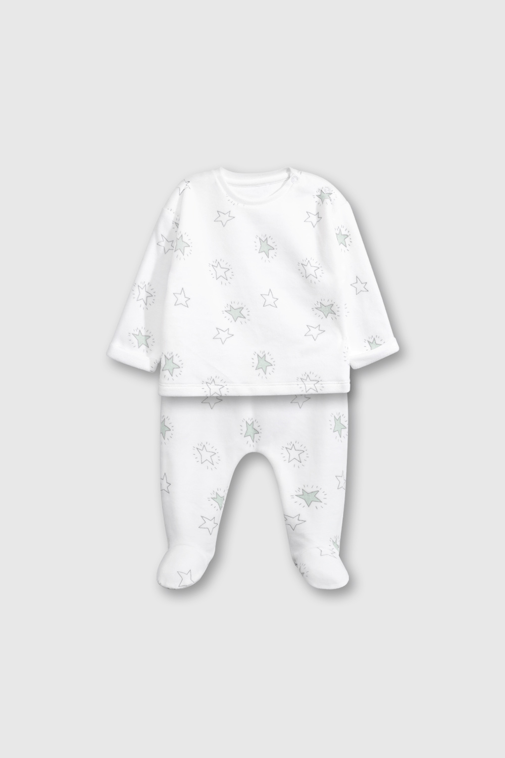 CONJUNTO COLLOKY  BEBÉ NIÑO OEPL0109V25 BLANCO - 5