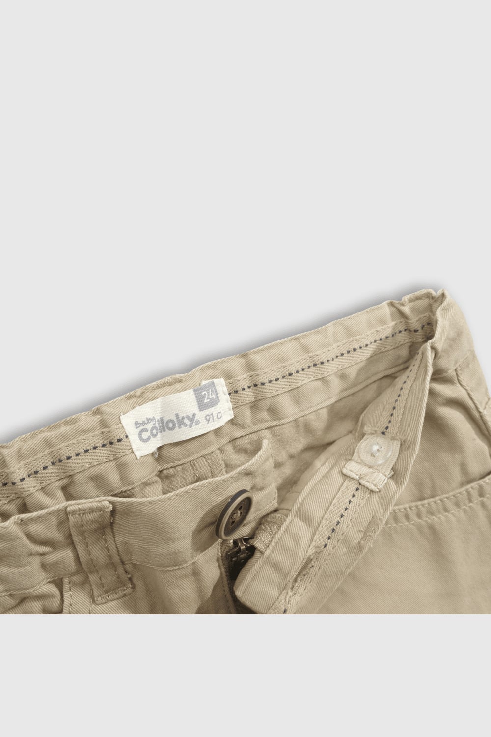 PANTALÓN COLLOKY NIÑO PTGB0166I24 BEIGE - 6
