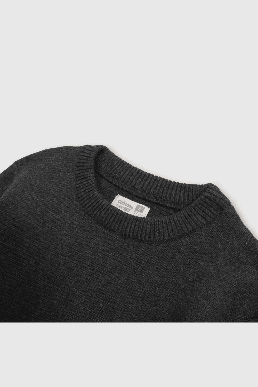 SWEATER COLLOKY NIÑO SWLA0702V25 NEGRO - 6