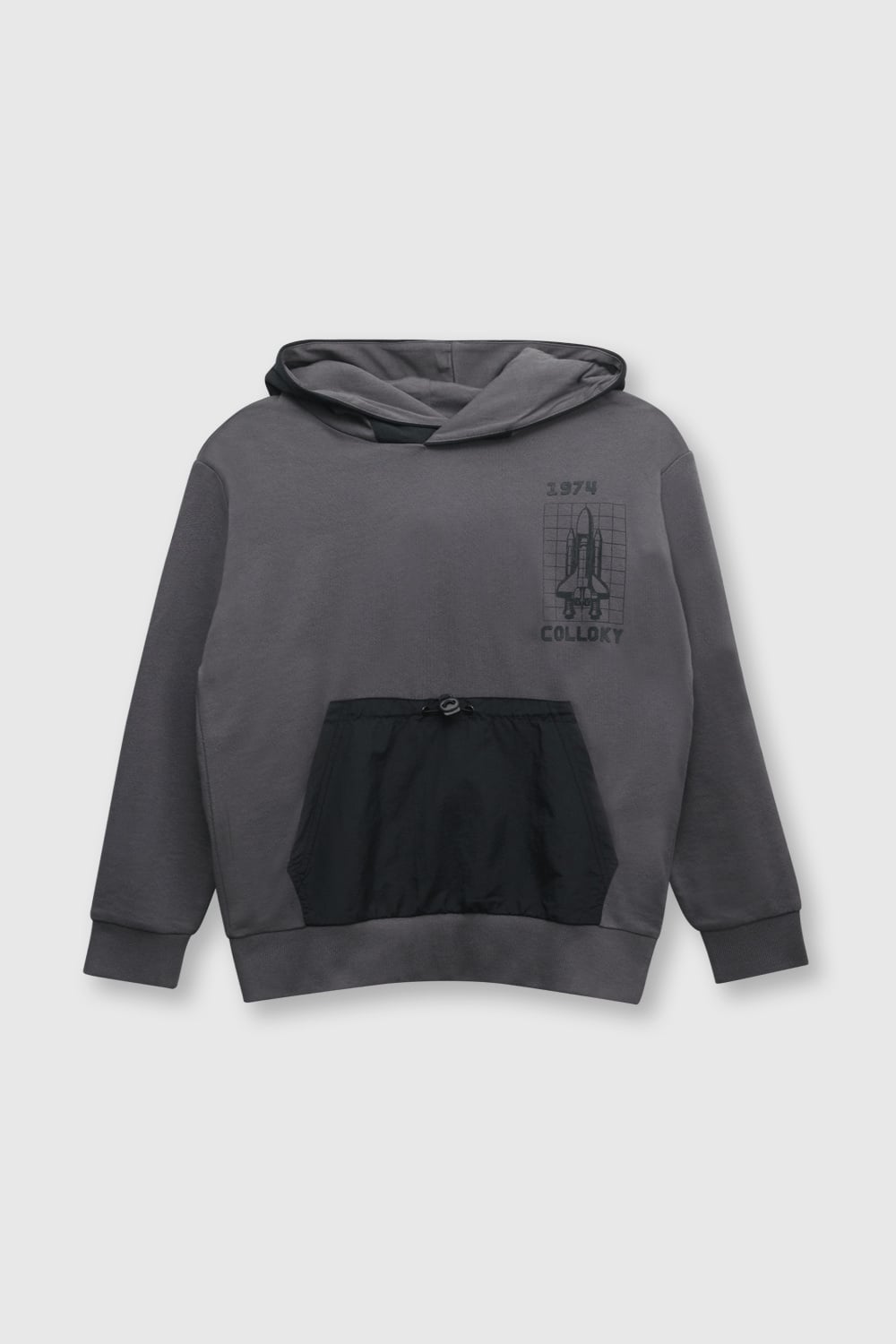 POLERA COLLOKY NIÑO PLPO3511V24 GRIS - 4