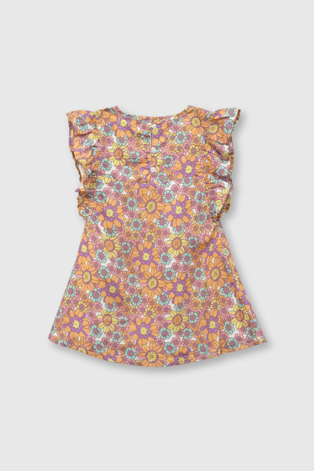 VESTIDO CASUAL COLLOKY INFANT NIÑA NARANJO - 2