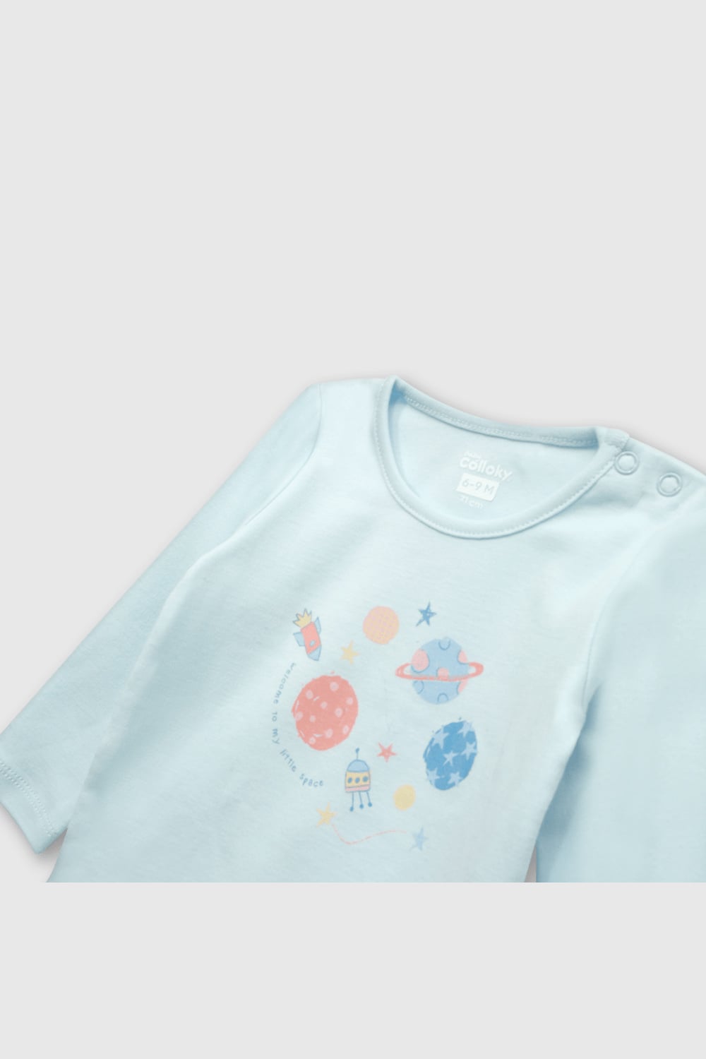 CONJUNTO COLLOKY BEBÉ NIÑO COPO0140I24 CELESTE - 4