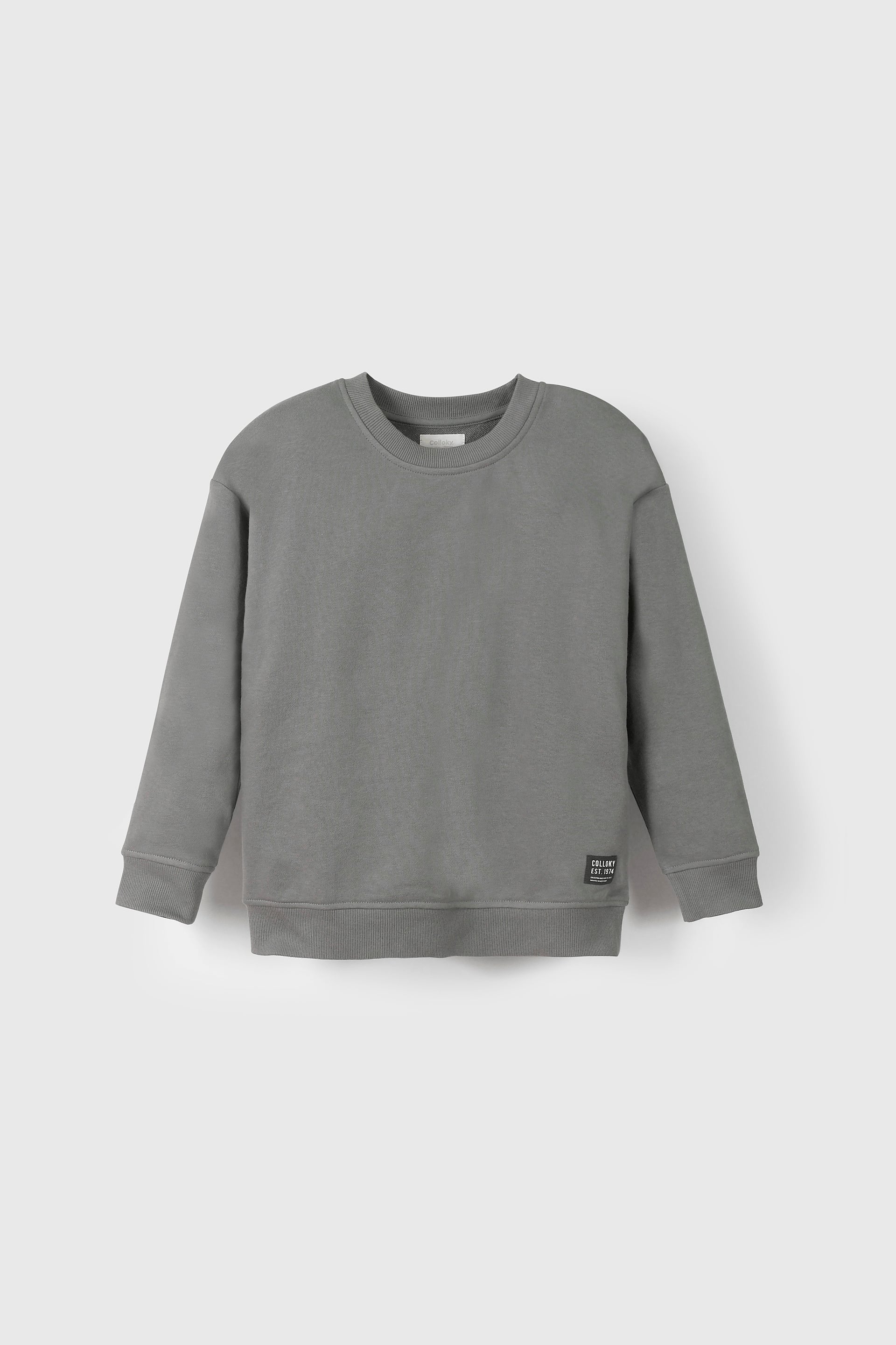 POLERA COLLOKY NIÑO PLPO5112I25 GRIS - 1