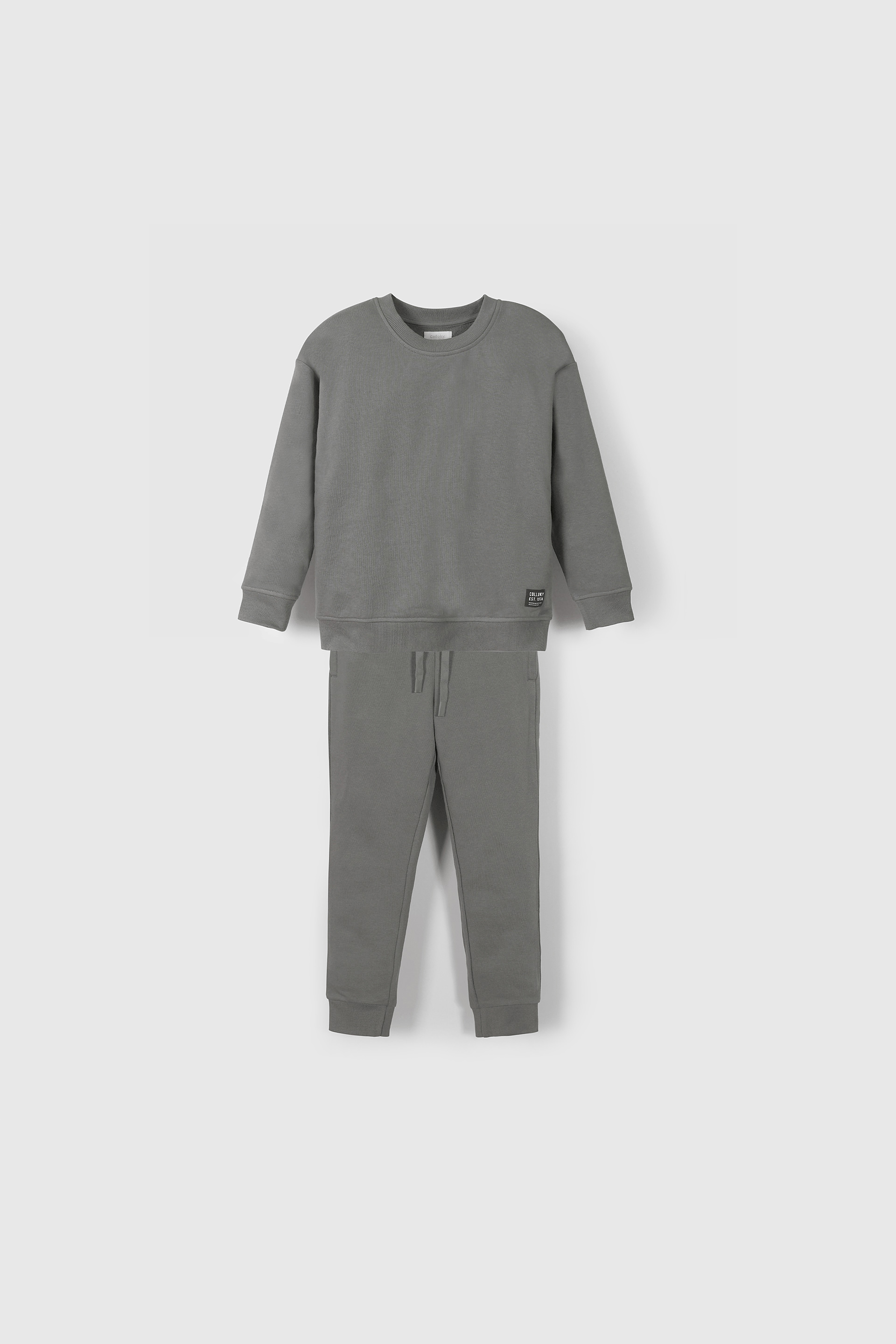 POLERA COLLOKY NIÑO PLPO5112I25 GRIS - 4