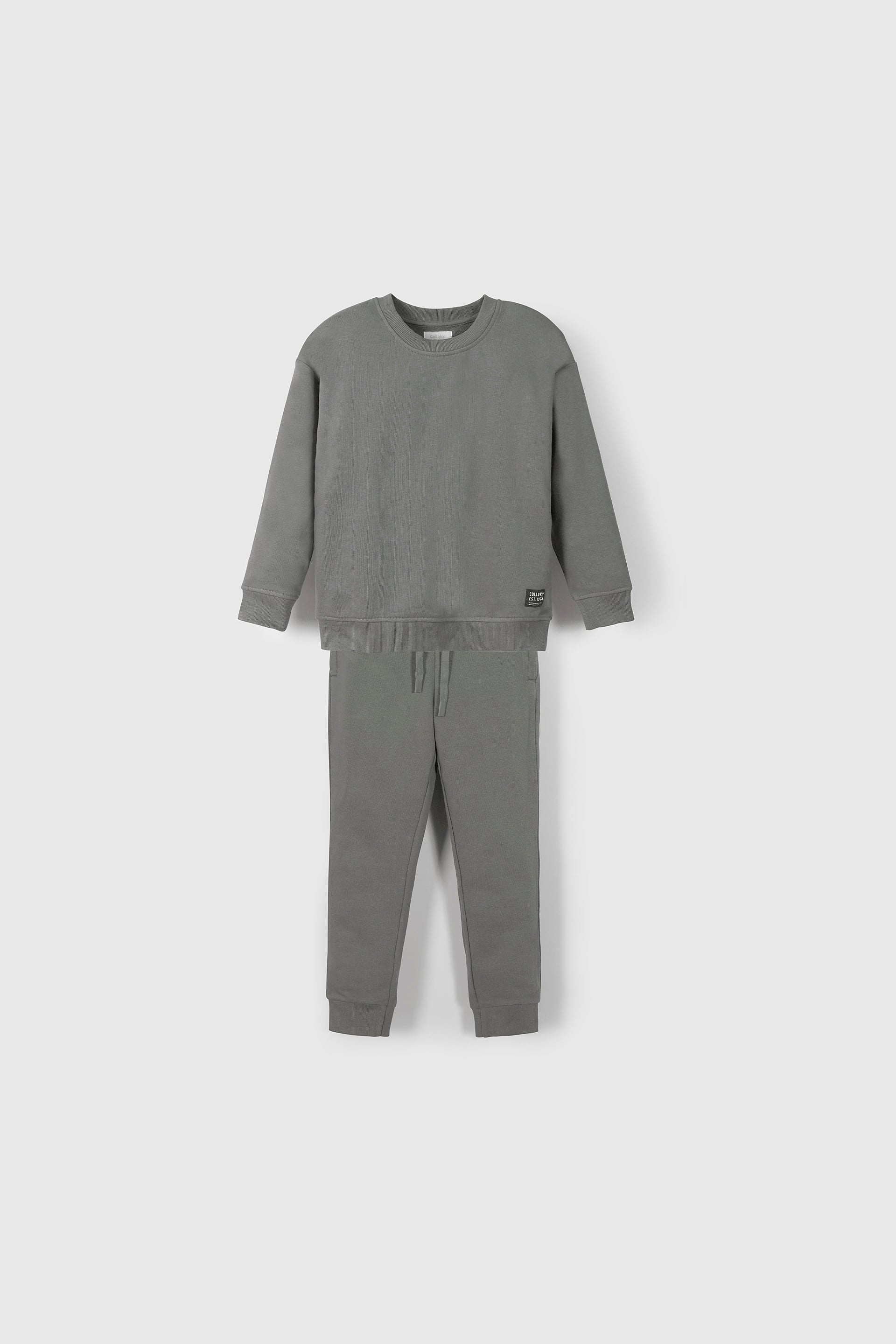 POLERA COLLOKY NIÑO PLPO5112I25 GRIS - 4