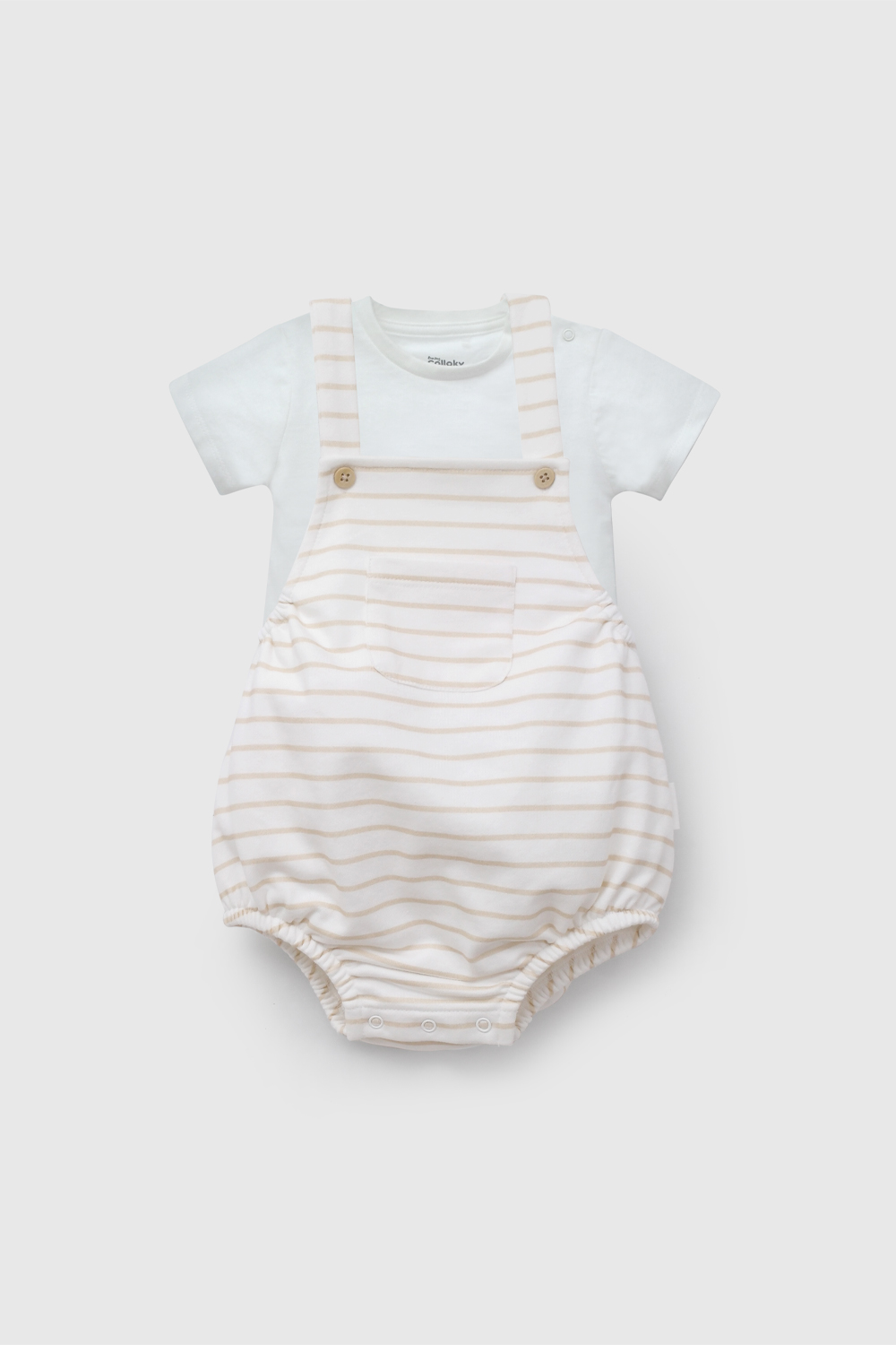 CONJUNTO COLLOKY  BEBÉ NIÑO COTOU109V26 BLANCO - 5
