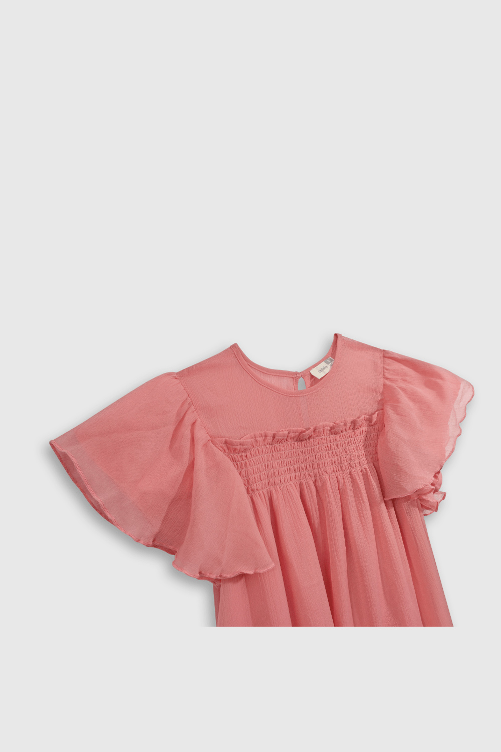 VESTIDO CASUAL COLLOKY KID NIÑA FUCSIA - 3