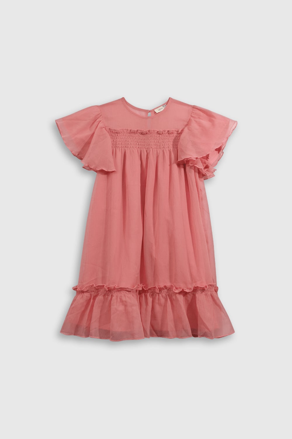 VESTIDO CASUAL COLLOKY KID NIÑA FUCSIA - 5