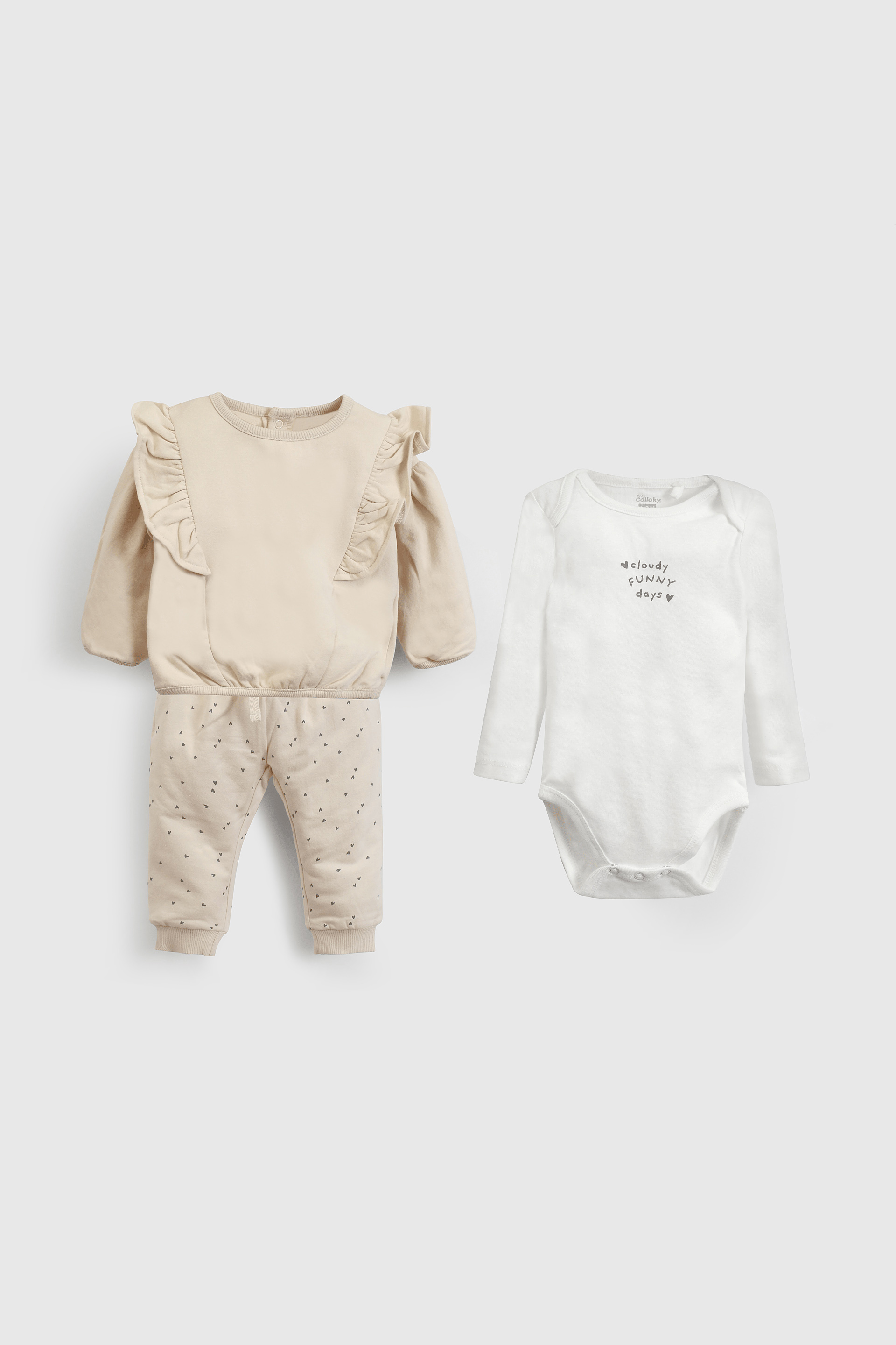CONJUNTO COLLOKY  NIÑA STPO1275I25 BEIGE - 6