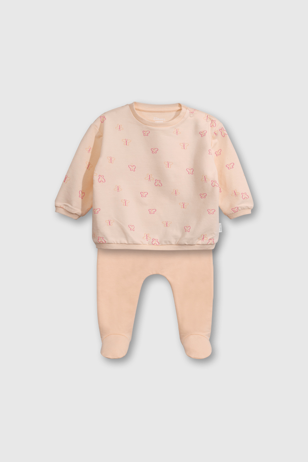 CONJUNTO COLLOKY BEBÉ NIÑA OEPO0210V25 BLANCO - 1